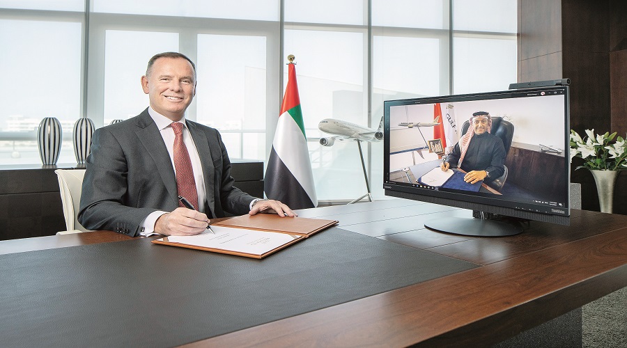 اتفاقية لتعزيز التعاون بين «الاتحاد» و«طيران الخليج»